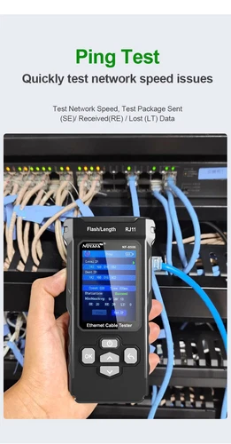 Network Cable Tester 、PING test/IP scan/network port speed Cable Tracker tool - Picture 17 of 24