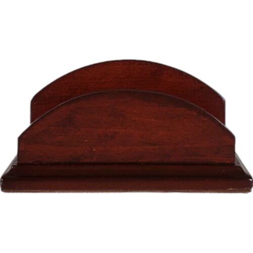 Mahogany Letter Document Desk Tray, Business Card Holder, Pen Cup Executive Set - Picture 14 of 18