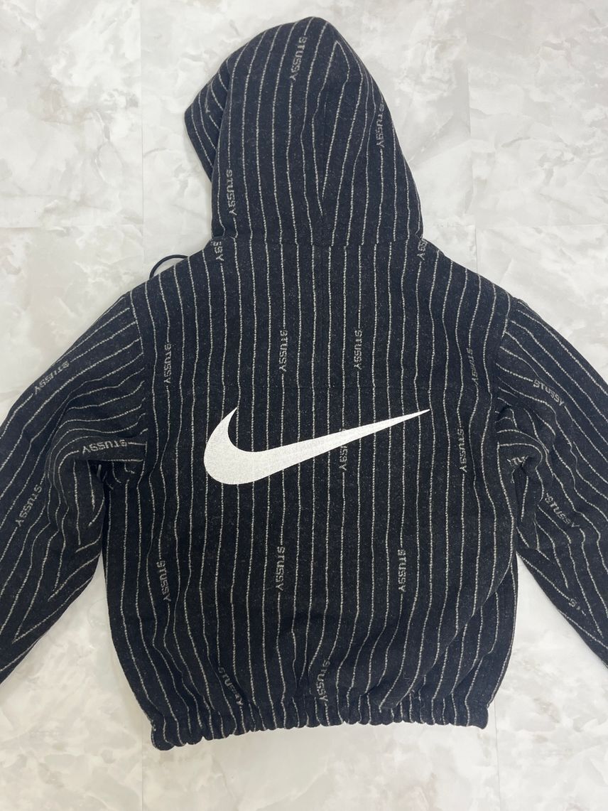 Stussy X Nike Striped Wool Jacket Black | eBay Stussy X Nike Striped Wool Jacket Black | eBay