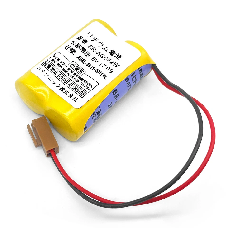 Japan Primary 6V Battery BR-AGCF2W 996 for PLC CNC Chip Data backup power supply - Image 3 of 4