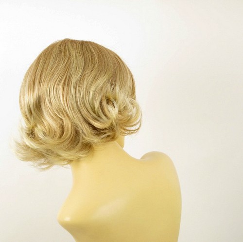 short wig for women light blond blond copper wick clear ref: edwige 27t613 PERUK - Picture 6 of 9
