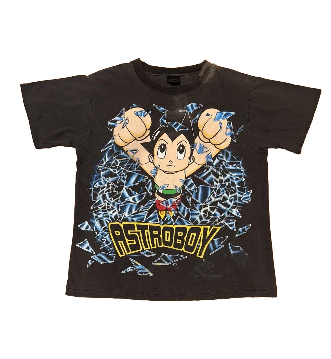 Vintage 90's Astro Boy Shattered Glass Changes T-Shirt | eBay