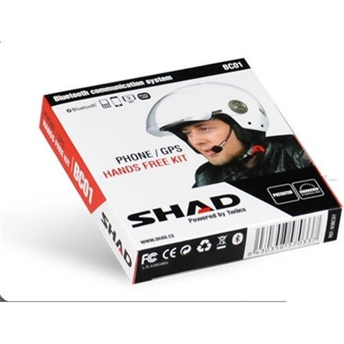 BLUETOOTH KIT MANOS LIBRES INTERCOMUNICADOR SHAD BC01+ENVIO GRATIS - Imagen 4 de 7
