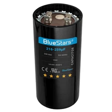 216-259 Uf/Mfd 330V round Start Capacitor Replacement Part by Blue Stars - Exact