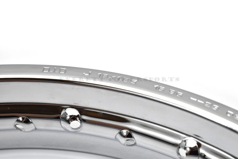 Rear Wheel Rim CB CL 175 350 360 400 18x1.85 Honda D.I.D. Steel See Notes#i289 B - Image 3 of 4