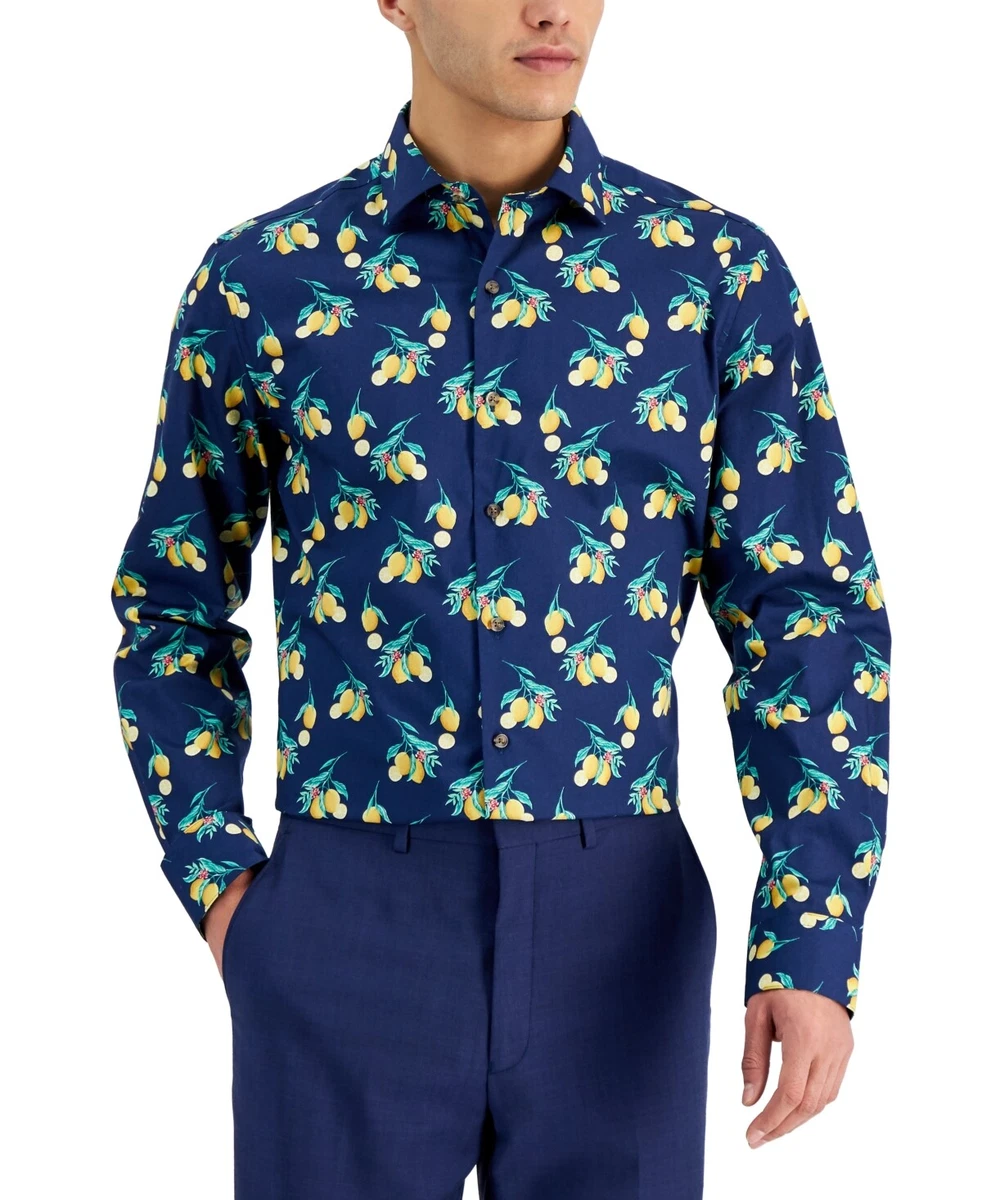 green emerald velvet dress Eton Slim Fit Dress Shirt with Lively Floral Print  Faded Soul