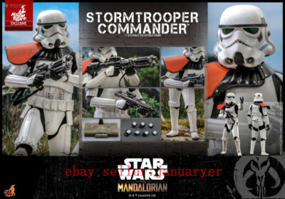 新品未開封Hottoys ホットトイズ TMS041 1/6 スター・ウォーズ『マンダロリアン』ストームトルーパー・コマンダー Star Wars- The Mandalorian - Stormtrooper Commander Hot Toys Tms041 1/6 Mandalorians Commander Of Orange Shoulder
