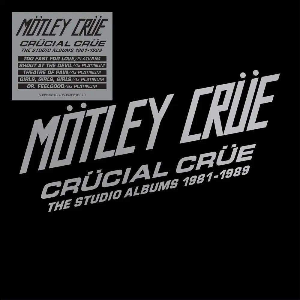 洋楽 MOTLEY CRUE / Crucial Crue (5CD Box) Mötley Crüe Crucial Crue: The Studio Albums 1981-1989 Box