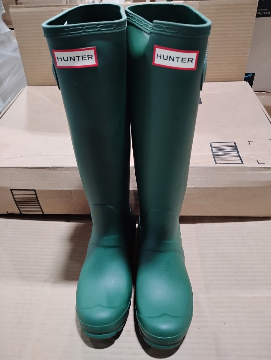UsedLikeNew_Hunter Women's Original Tall Rain Boots Green