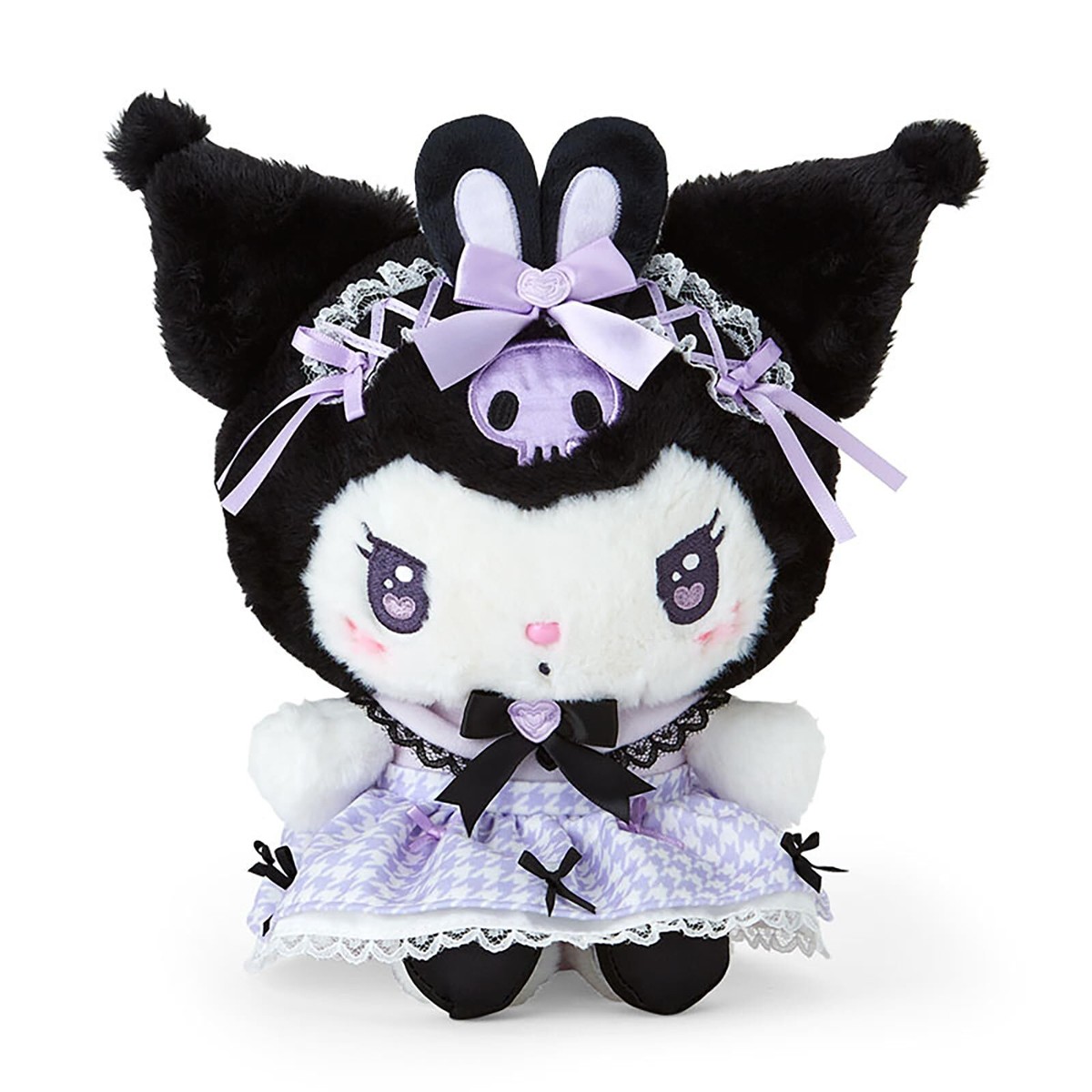 NEW Sanrio Kuromi Yume Ribbon Plush Doll 23 x 14 x 25 cm JAPAN | eBay