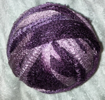 Red Heart Boutique Sashay Yarn Super Bulky Concord Purple 3.5 Oz - No Label