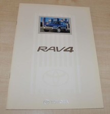 1997 1998 Toyota RAV4 Brochure Prospekt ENG
