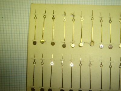 Aiguille Des Minutes Dorée Pour Montre Lépine Ou Coq - Style Breguet - 16,5 Mm - Fin 19e