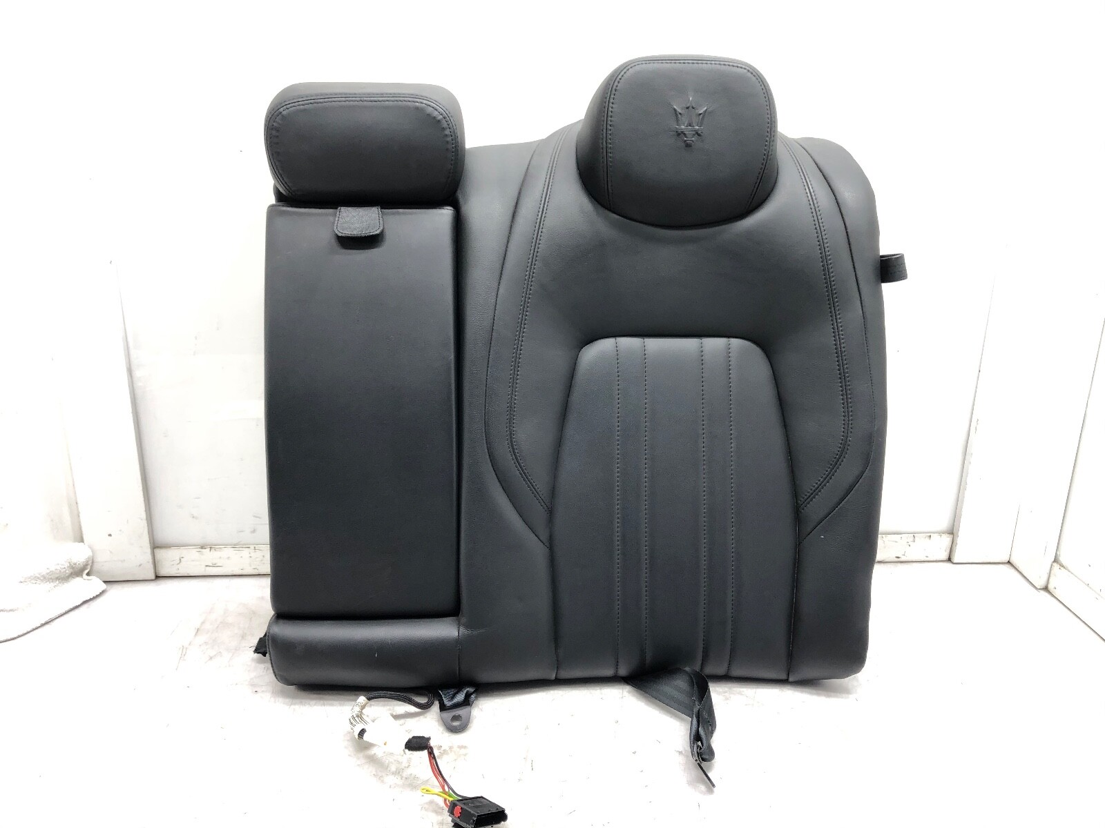 2014-2022 MASERATI GHIBLI LEFT DRIVER REAR LEATHER SEAT OEM.