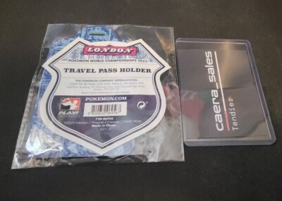 Pokemon World Championships 2022 London TCG Travel Pass Holder