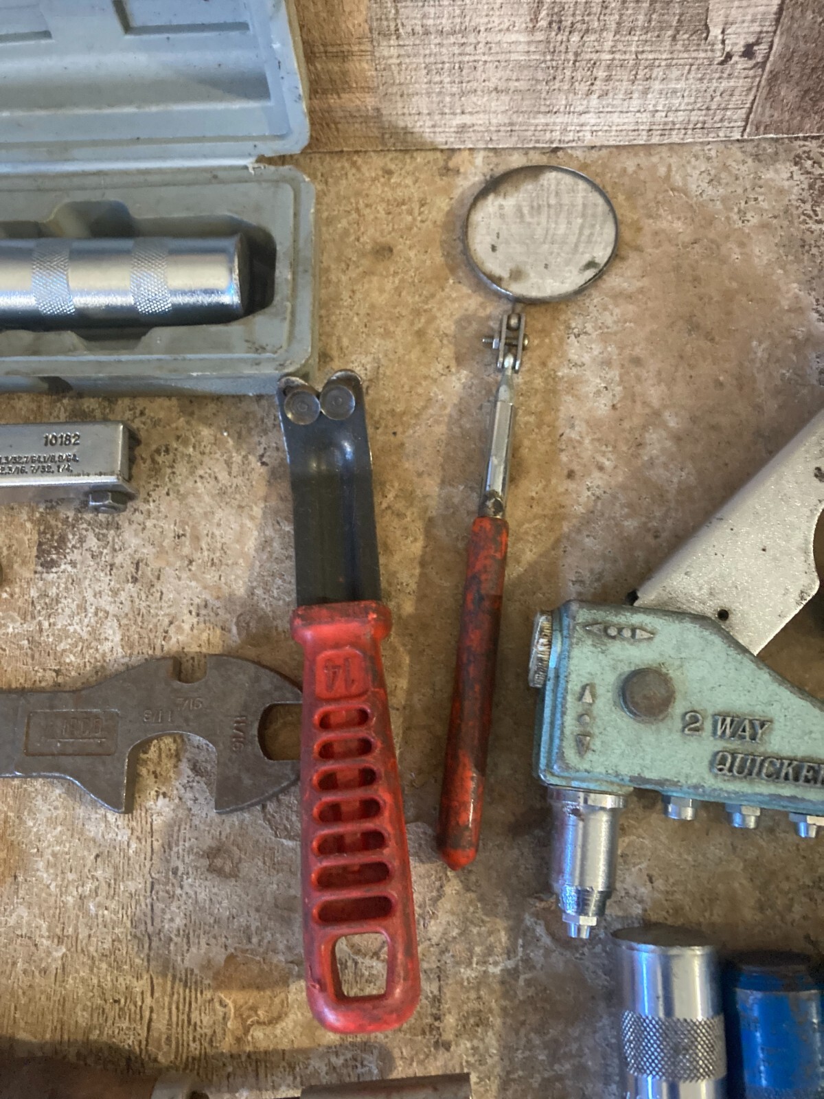 LOT VTG TOOLS Blue Point GREENLEE Sioux Drill Index Bits Ridgid Impact