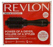 Revlon Pro Collection Salon One Step Hair Dryer  Volumizer Brush Black/Pink