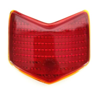 Vintage K-D Triflex Reflector # 277 Red Lens Light Cover Auto Car Truck