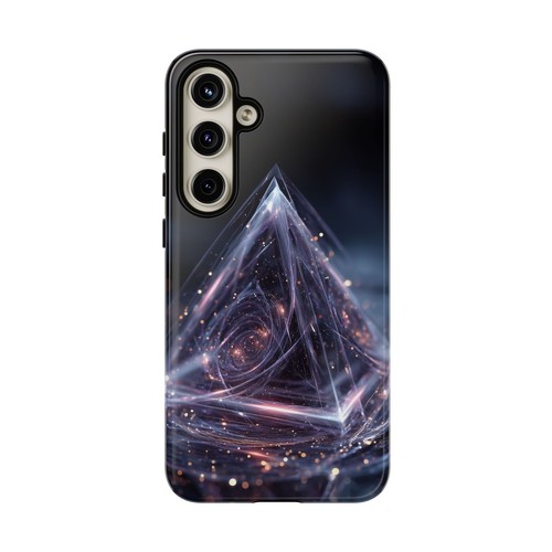 Fractal Purple Pyramid Phone Case for iPhone, Samsung Galaxy, Pixel - 第 155/256 張圖片