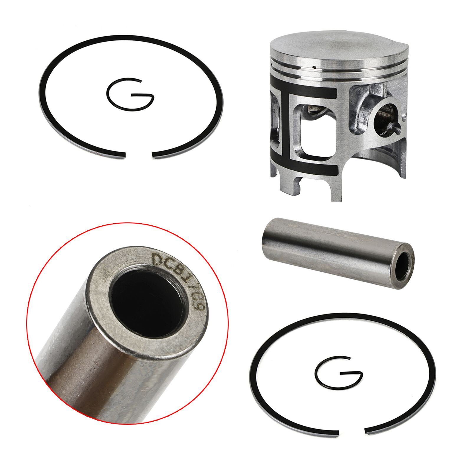 Yamaha Piston Cylinder Piston Gasket Top End Kit Fit For Yamaha