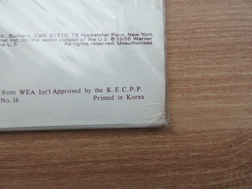A-HA - SCOUNDREL DAYS Korea Vinyl LP 1986 SEALED NEW A HA - Picture 5 of 5