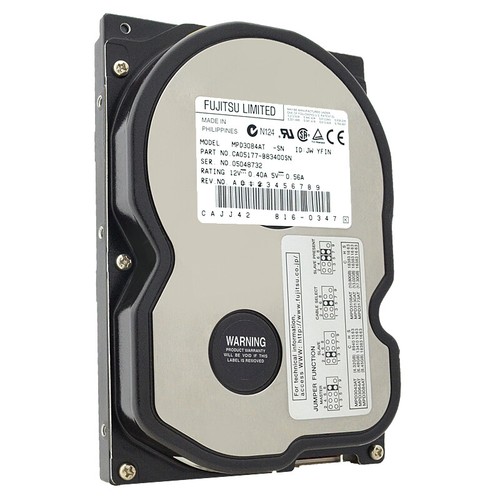 Festplatte Fujitsu MPD3084AT 8.4GB Ata 5400Rpm 3.5" Zoll - Bild 2 von 5