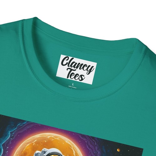 Cosmic Basketball Astronaut T Shirt – Space Sport Fantasy Galaxy Tee - Picture 4 of 61