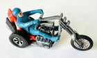 Hot Wheels Rrrumblers 1972 Torque Chop Trike with Blue Rider Redline Era