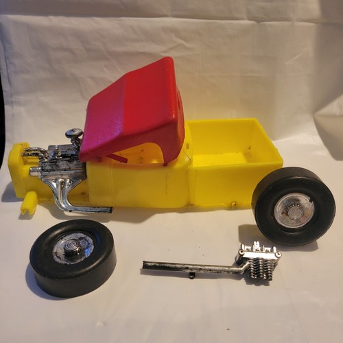 Vintage Simms Aurora Plastic Toy Model A Hot Rod Truck Car 1970s incomplete