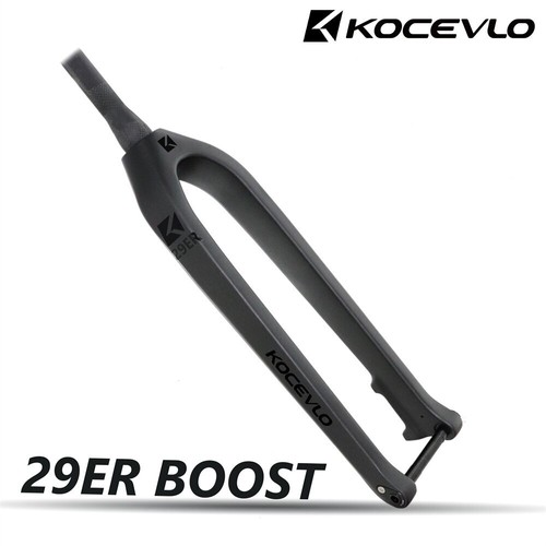 Boost MTB Carbon Fork 27.5 29" Mountain Bike Downhill Disc Brak Front Rigid Fork - Picture 18 of 23