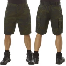 Rothco Men's Midnight Woodland Camo BDU Tactical Shorts