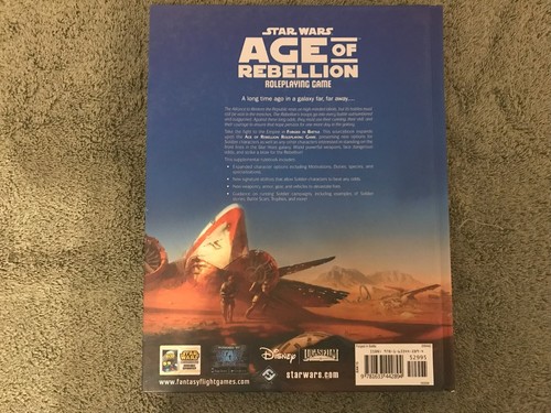 Fantasy Flight: Star Wars Age of Rebellion Forged in Battle VG TSR AD&D D&D - Picture 2 of 2