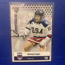 Danny Logan 2024 USA Lacrosse World Box Championship TFL Card PR: 500