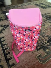 Packed Party Lovely Leopard Soft 24-cans Capacity Backpack Cooler Pink NWT