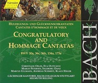 Rilling; Bach-collegium Stu...-congratulatory & Hommage Canta Cd Rilling; Bach-collegium Stu...-congratulatory & Hommage Canta Cd