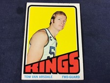 K3-24 BASKETBALL CARD - TOM VAN ARSDALE KINGS - CARD #79 - 1972 TOPPS