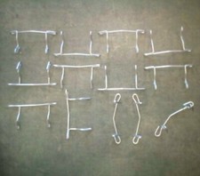 10-100 Stk. Arretierungen für