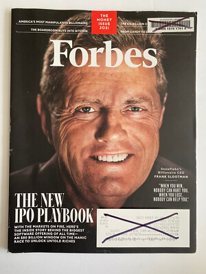Forbes Magazine February March 2021 The New IPO Playbook