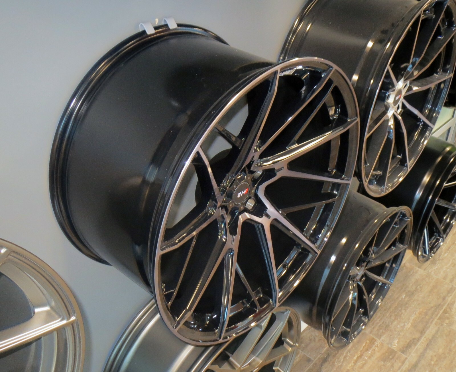 22" Savini SVF 06 Rims fit Mercedes BMW Porsche Audi Jaguar Maserati Tesla Lexus