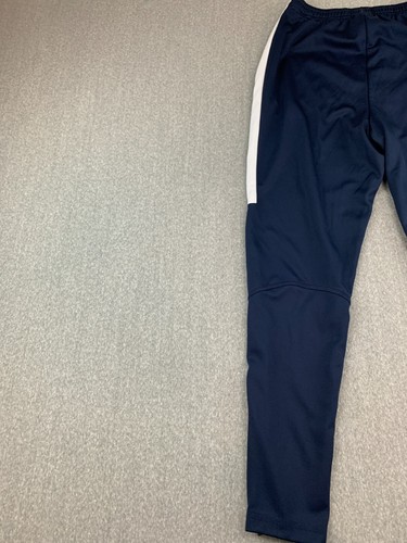 Nike Dri Fit Track Pant Boys Large Navy Blue Silky Basketball Football Soccer - Picture 7 of 17