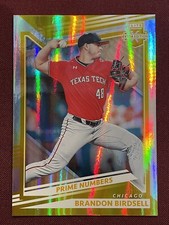 Brandon Birdsell 2022 Elite Extra Edition Prime Numbers Gold /24