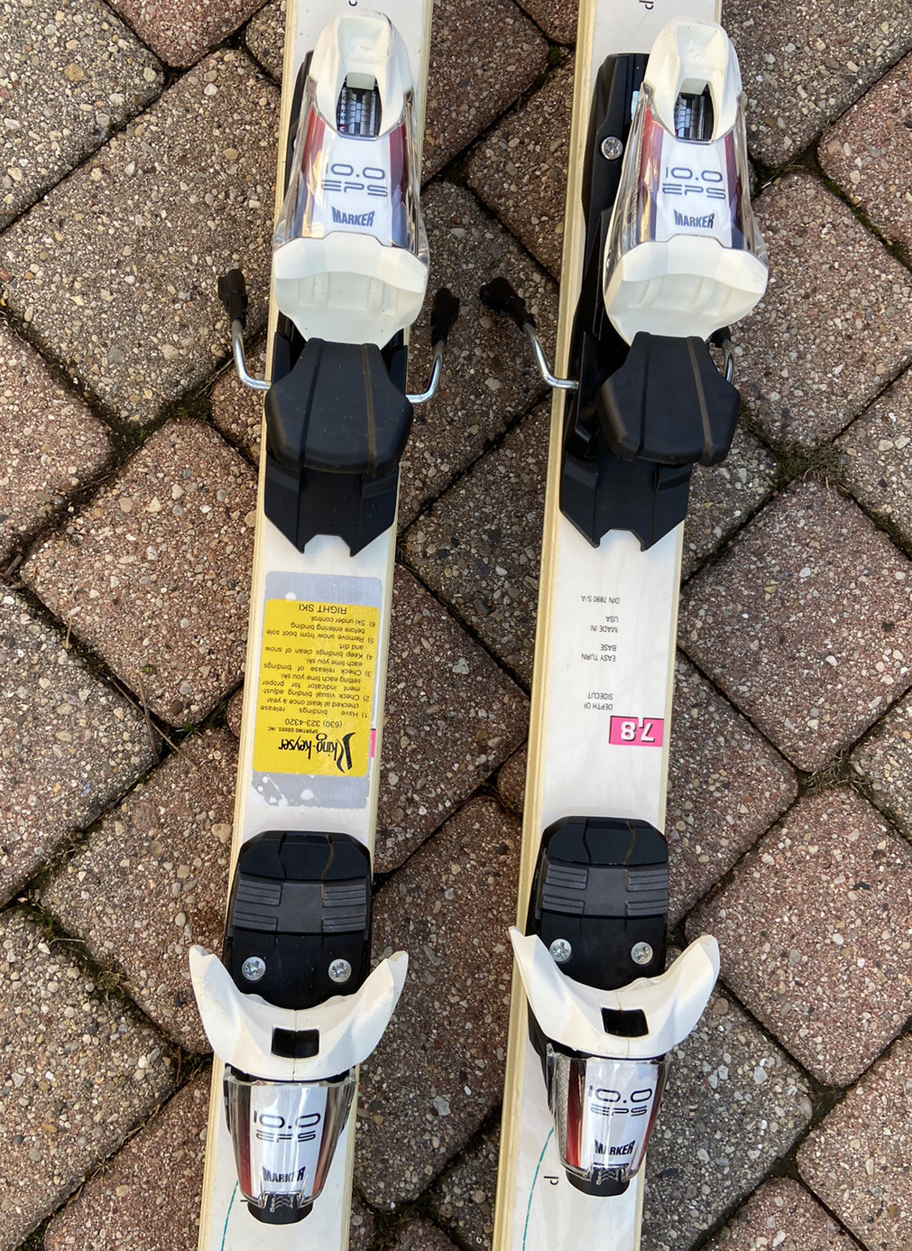 Marker EPS 10.0 DIN 2.5-10 Alpine Ski Bindings 80mm Brake Width EXCELLENT