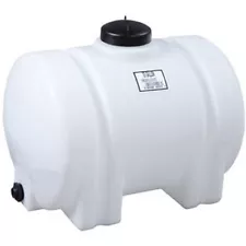 35 Gallon Horizontal Plastic Water Storage Container Tank Norwesco 45223