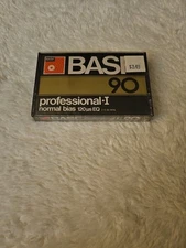 BASF 90 Vintage Cassette Type Professional I, Normal Bias  Sealed