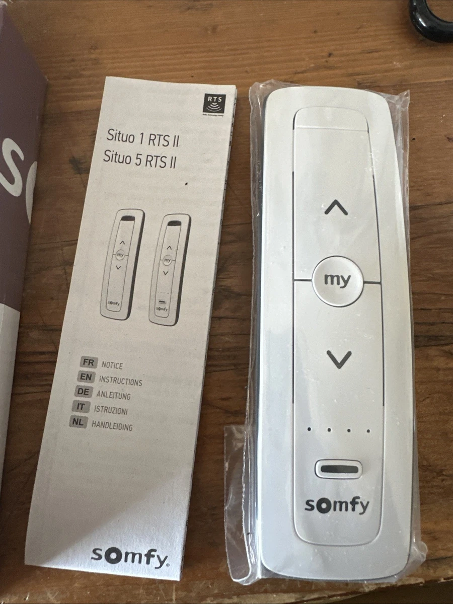 Télécommande Murale Somfy 1810090 – émetteur INTEO Centralis RTS, D'occasion