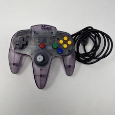 Atomic Purple Nintendo 64 N64 Funtastic Controller -All Original- Tight Joystick