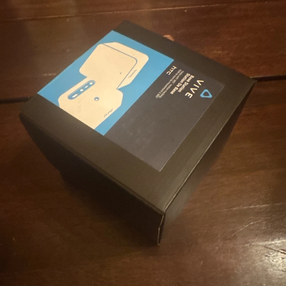 HTC Vive VR Base Station 1.0 Lighthouse + Power Adapter - Tested - Image 2 of 4