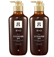Ryo Black Hair Root Strengthening & Volume Up Scalp Care Shampoo 550ml*2ea