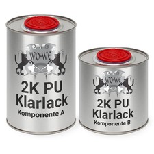 2K PU Klarlack Holz Möbel PUR Lack Parkettlack Treppenlack Schutzlack Farblos