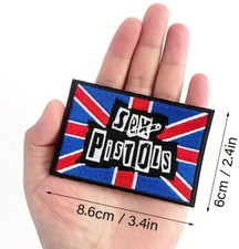 Sex Pistols Sew or Iron on Embroidered Patch  Top Quality UK Stock